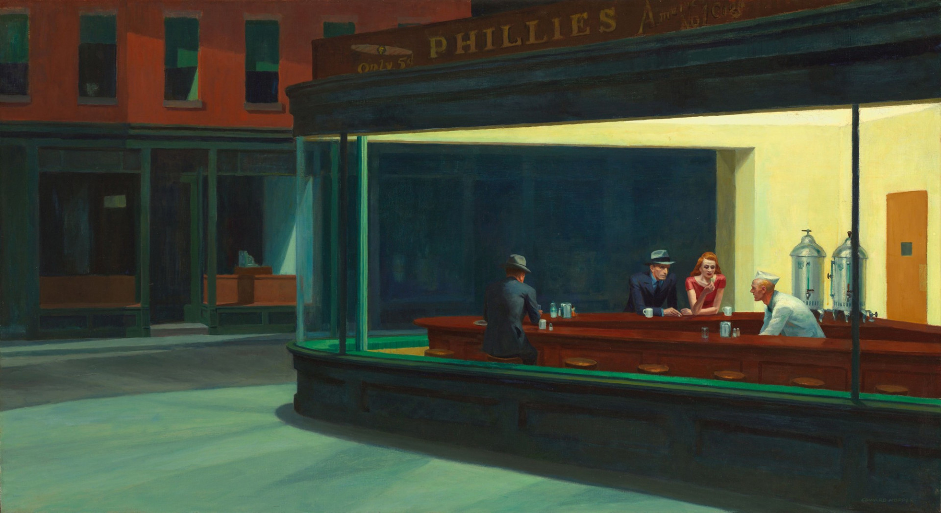 Hopper's Nighthawks (itch) - кадр 1