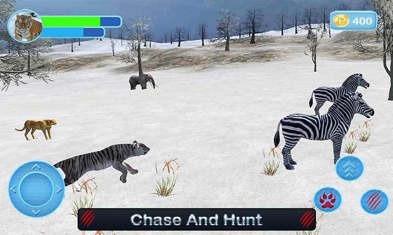 Wild White Tiger: Jungle Hunt (itch) - кадр 5