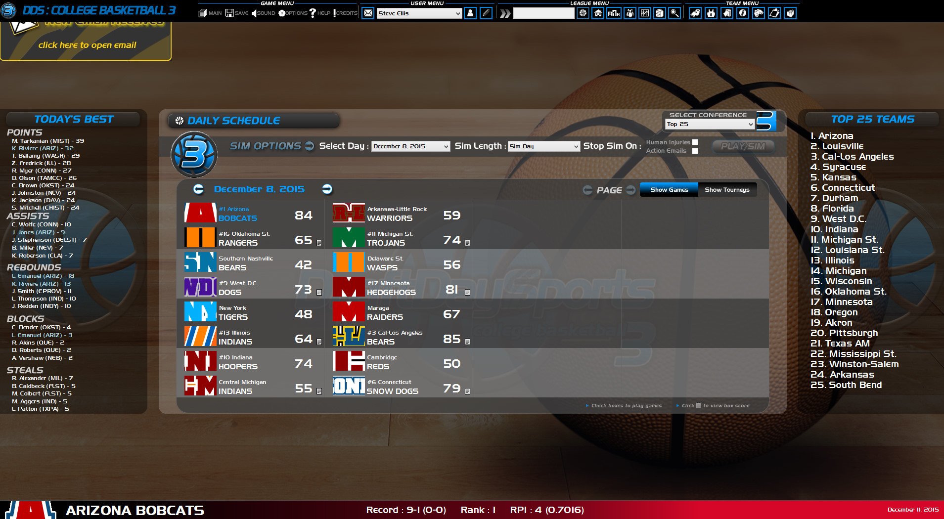 Draft Day Sports College Basketball 3 - кадр 8