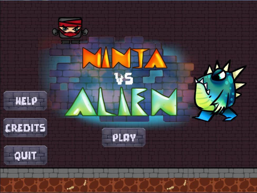 Ninja vs Alien (itch) - кадр 6