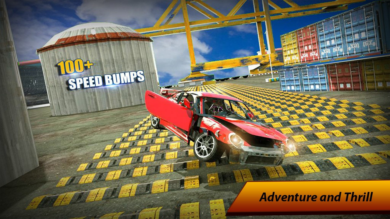 1000 Speed Bumps - Bomb Car Challenge (itch) - кадр 4