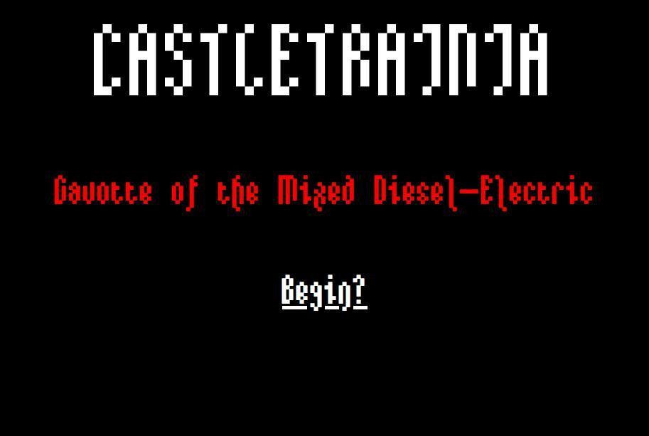 Castletrainia: Gavotte of the Mixed Diesel-Electric (itch) - кадр 3