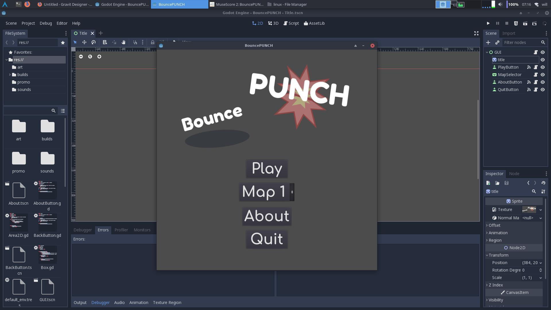 BouncePUNCH (itch) - кадр 4