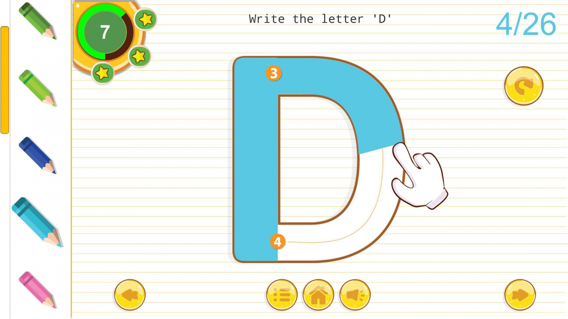 Easy Alphabet Tracing (itch) - кадр 5