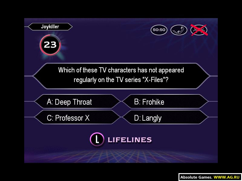 Who Wants to Be a Millionaire? Third Edition - кадр 11