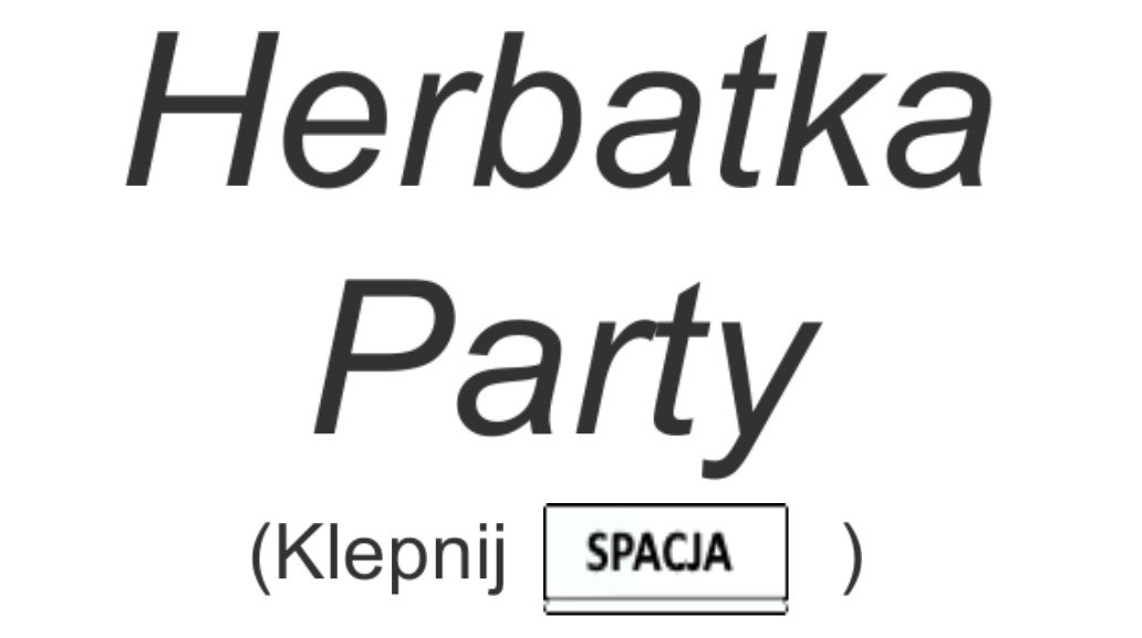 Herbatka Party (itch) - кадр 1