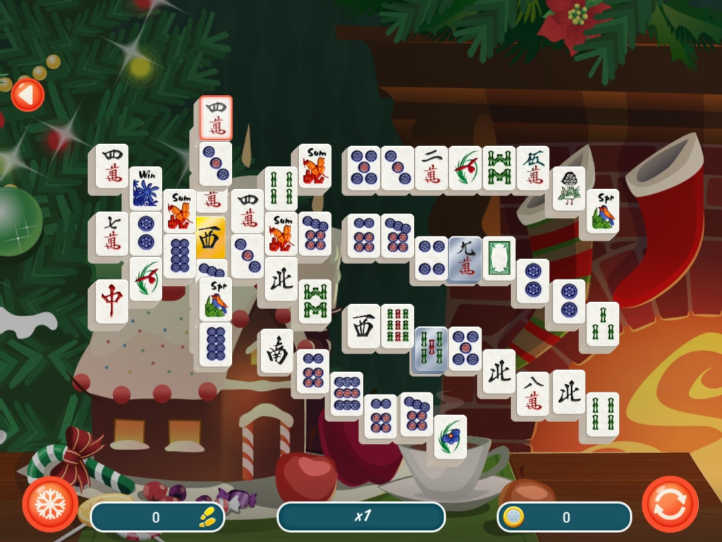 Christmas Mahjong 2 - кадр 5