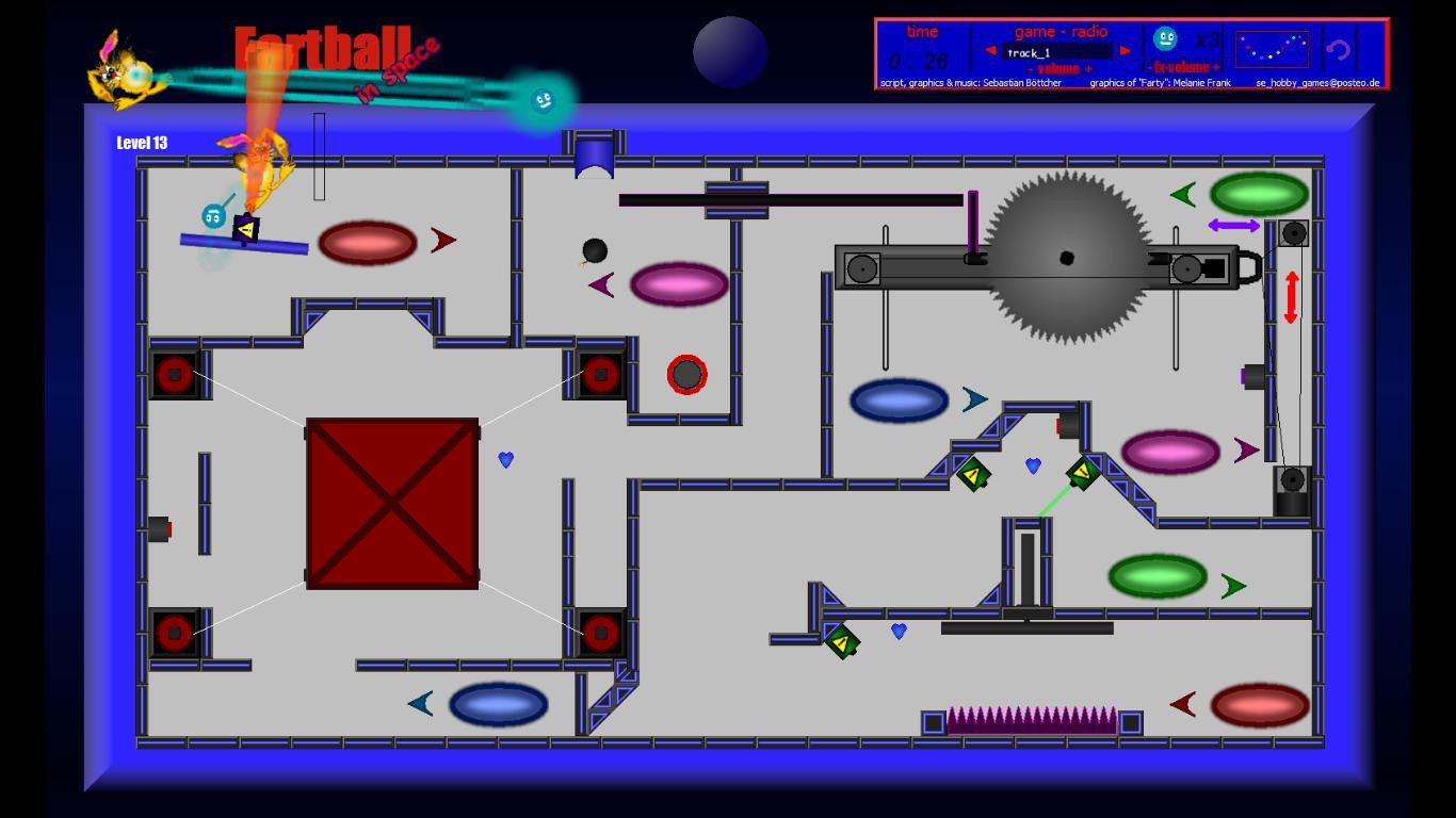 Fartball in space (browser) (itch) - кадр 3