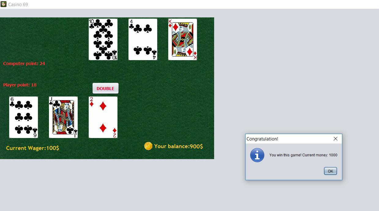 Black Jack game for Black Jack lova :D (itch) - кадр 3