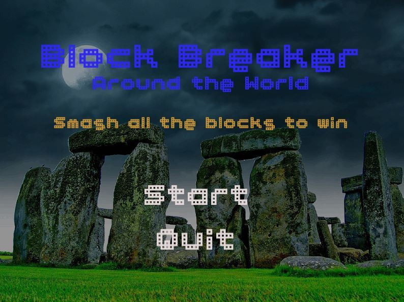 Block Breaker - Around the World (itch) - кадр 2