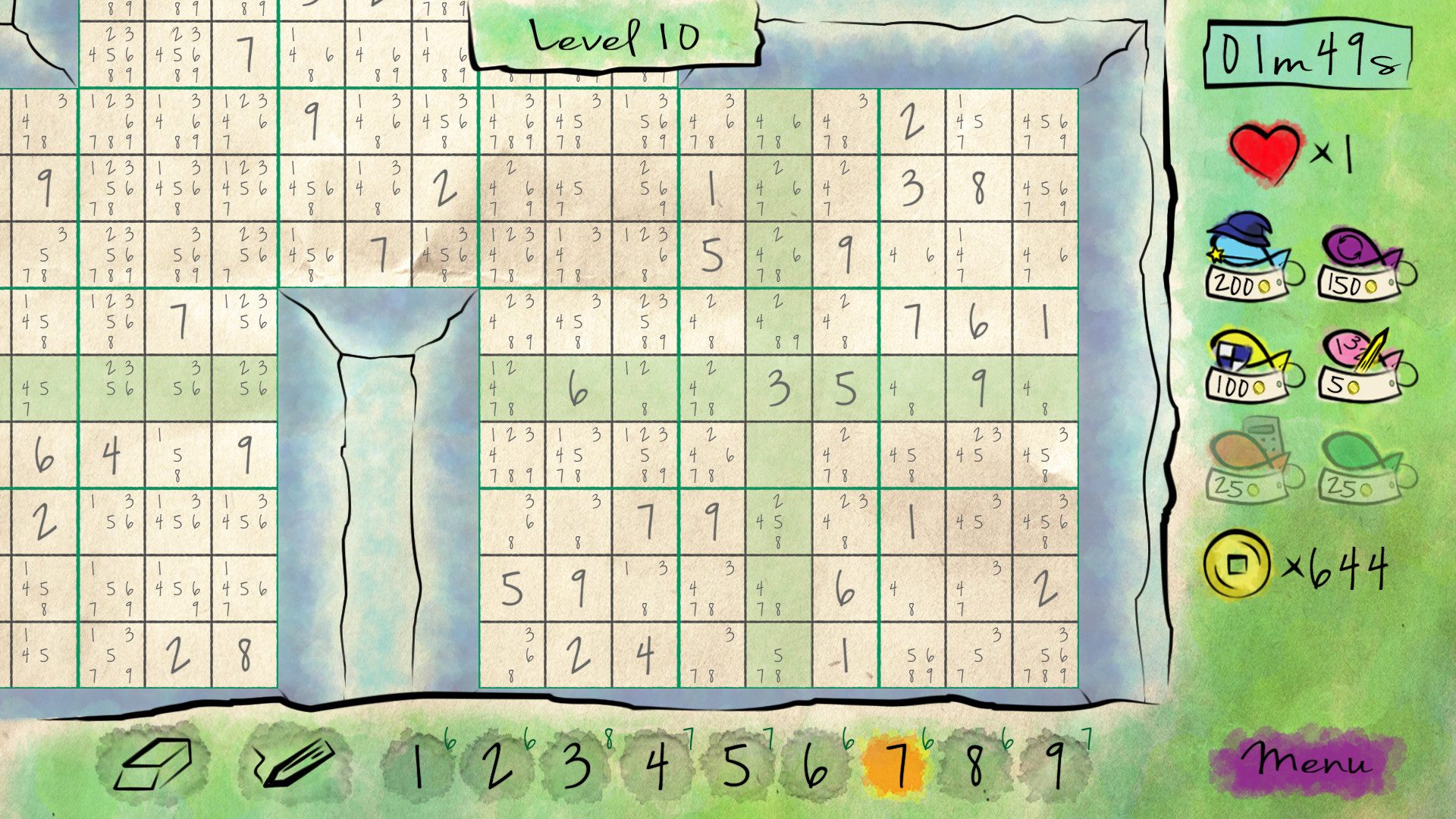 Sudoku Quest - кадр 5