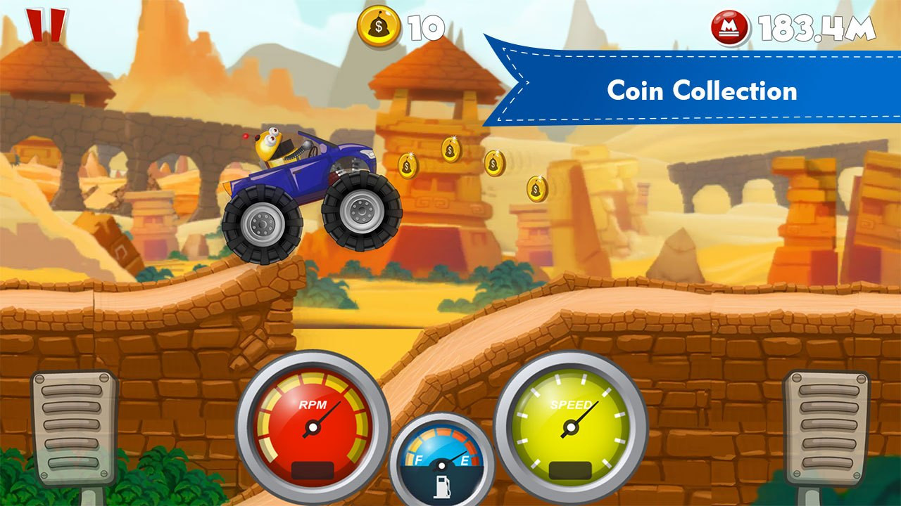Monster Truck Toto Desert Race (itch) - кадр 4