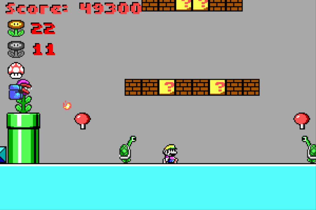 Super Mario in Marooned on Mars (itch) - кадр 6