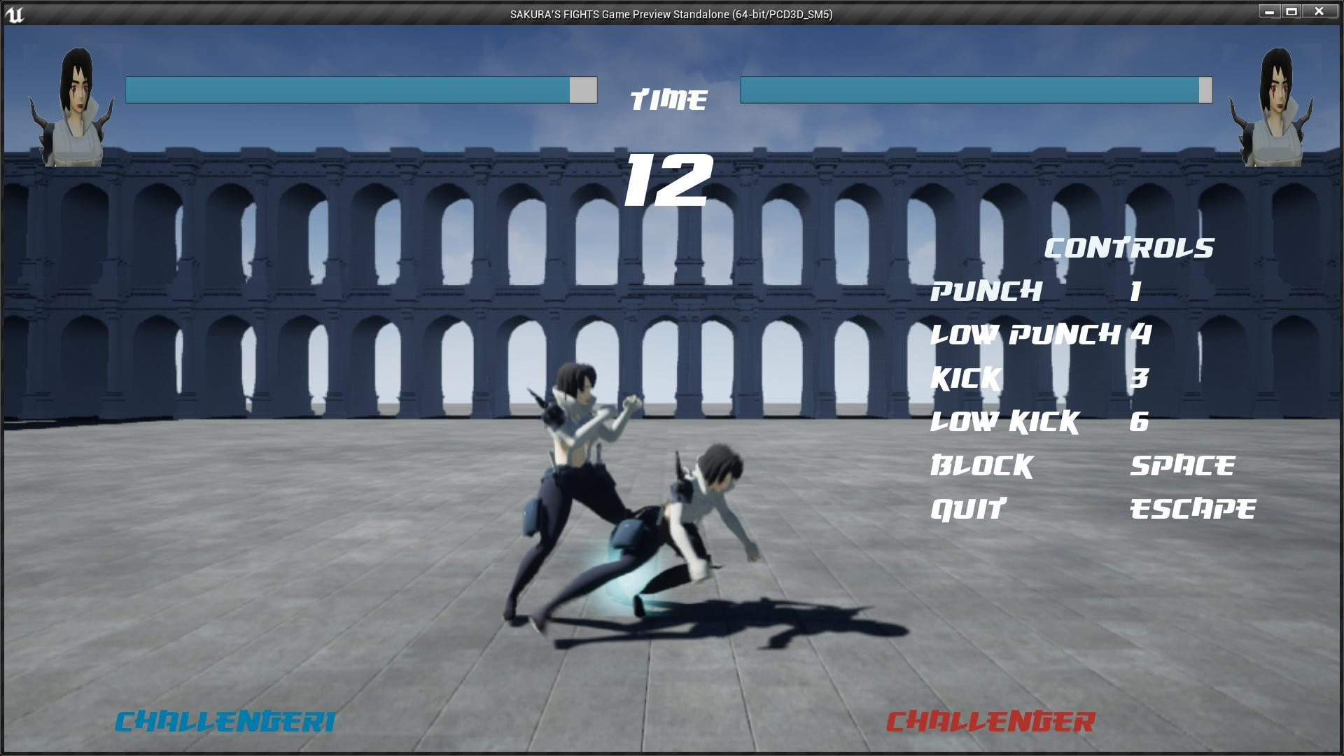 SAKURA'S FIGHTS (itch) - кадр 3