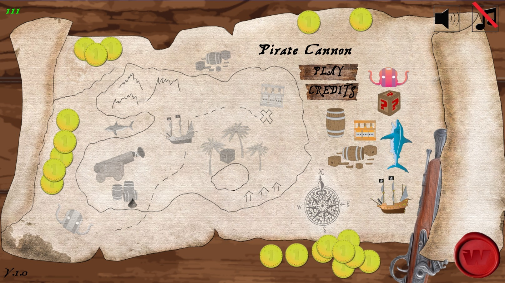 Pirate Cannon (itch) - кадр 2