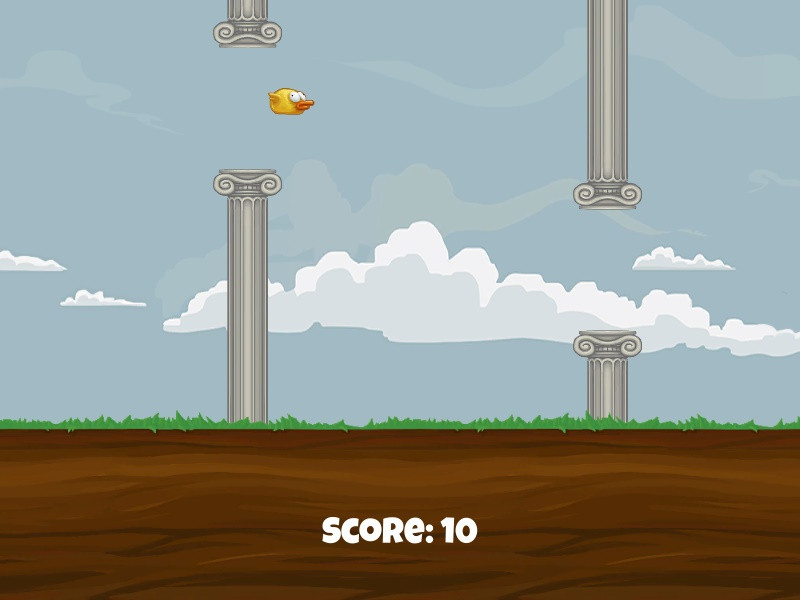 Flappy Bird Example (itch) - кадр 5