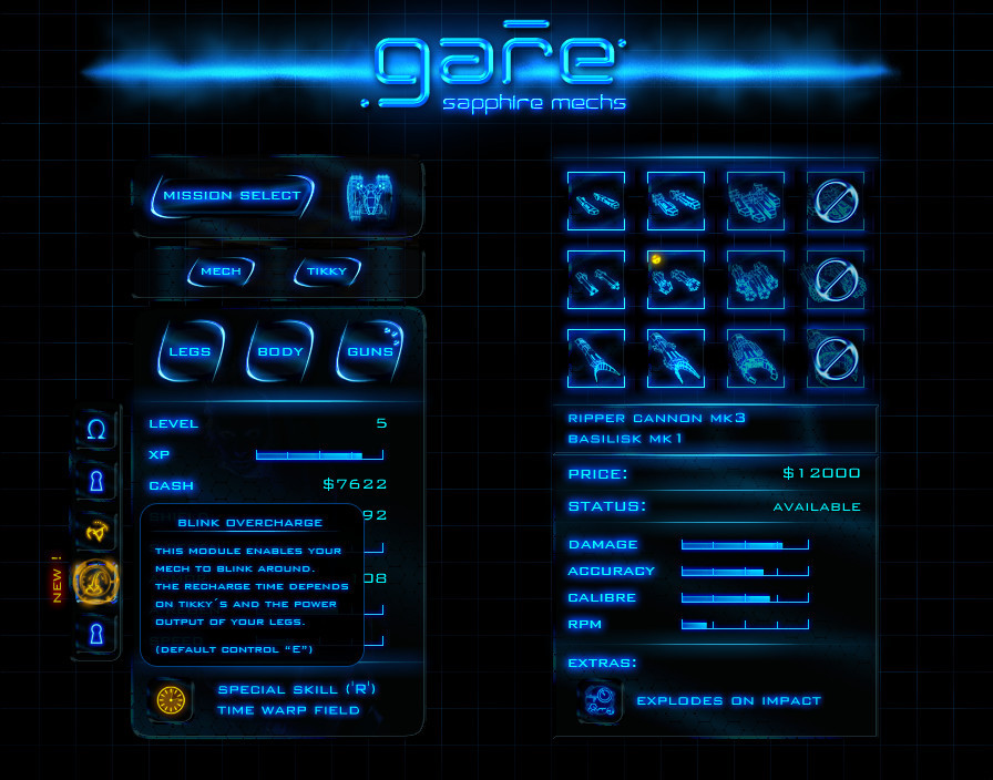 Gare Sapphire Mechs - кадр 15