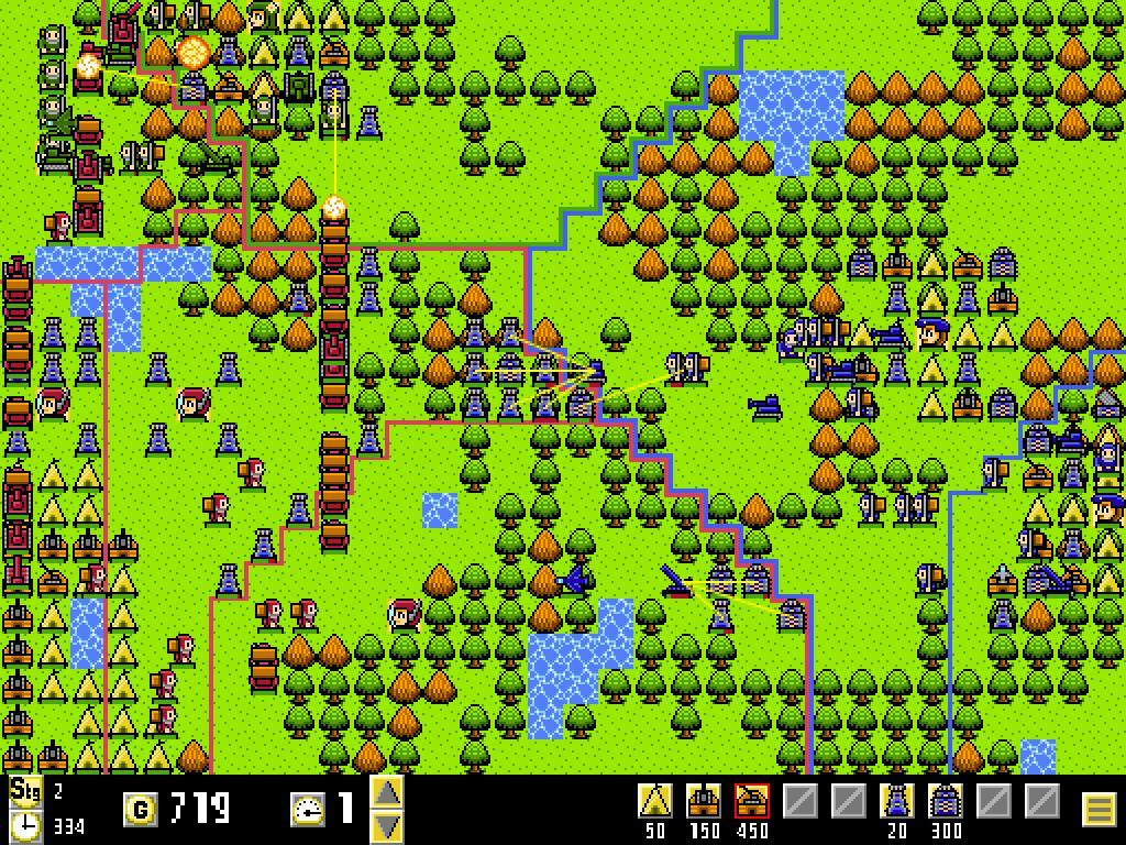TinyWar high-speed (itch) - кадр 5