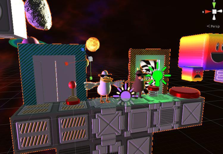 Mickey & Michael - Hyperdimension Adventure (itch) - кадр 2