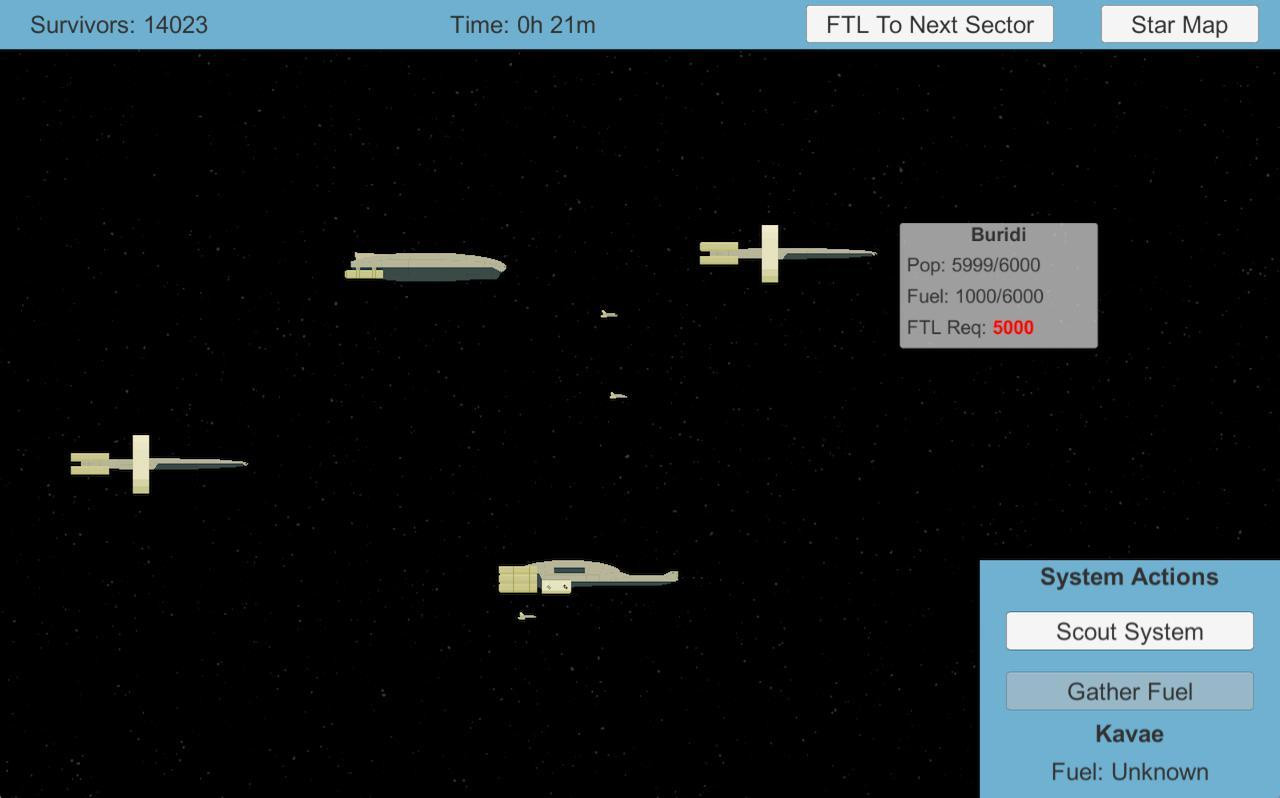 Exodus: Fleet Commander (LD39 version) (itch) - кадр 3