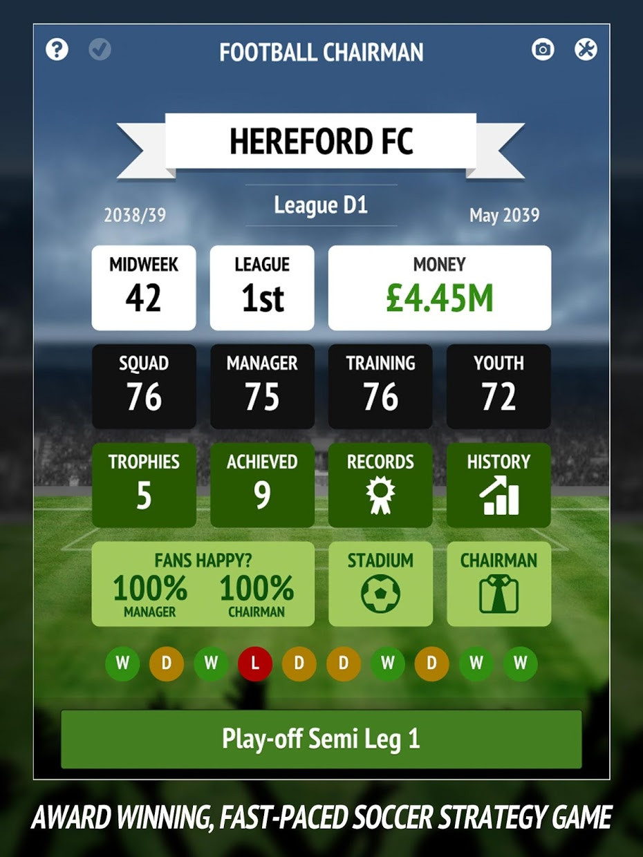 Football Chairman Pro - Build a Soccer Empire - кадр 14