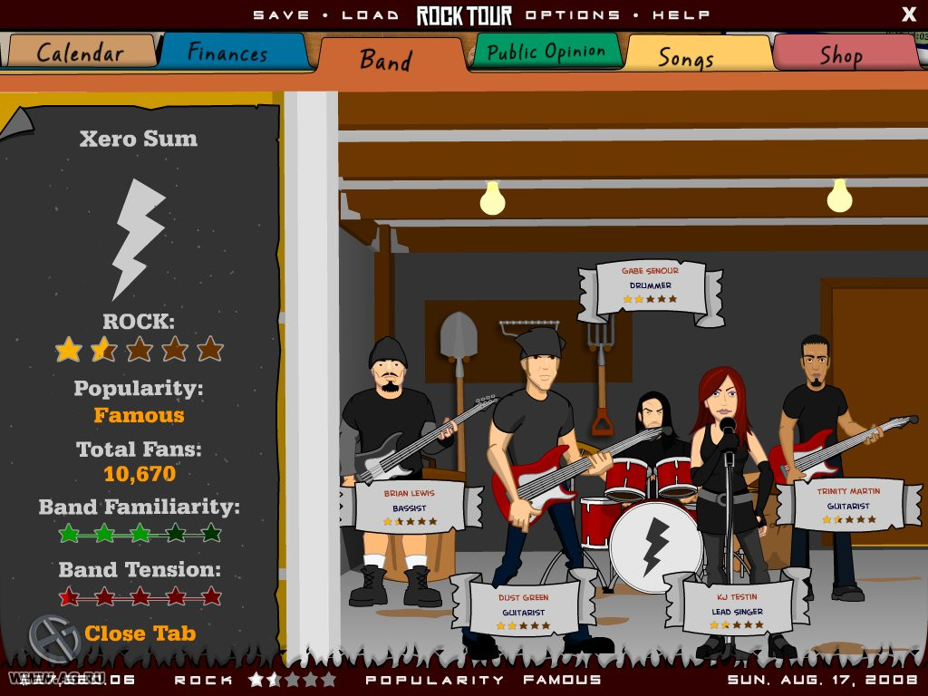 Rock Tour Tycoon - кадр 13