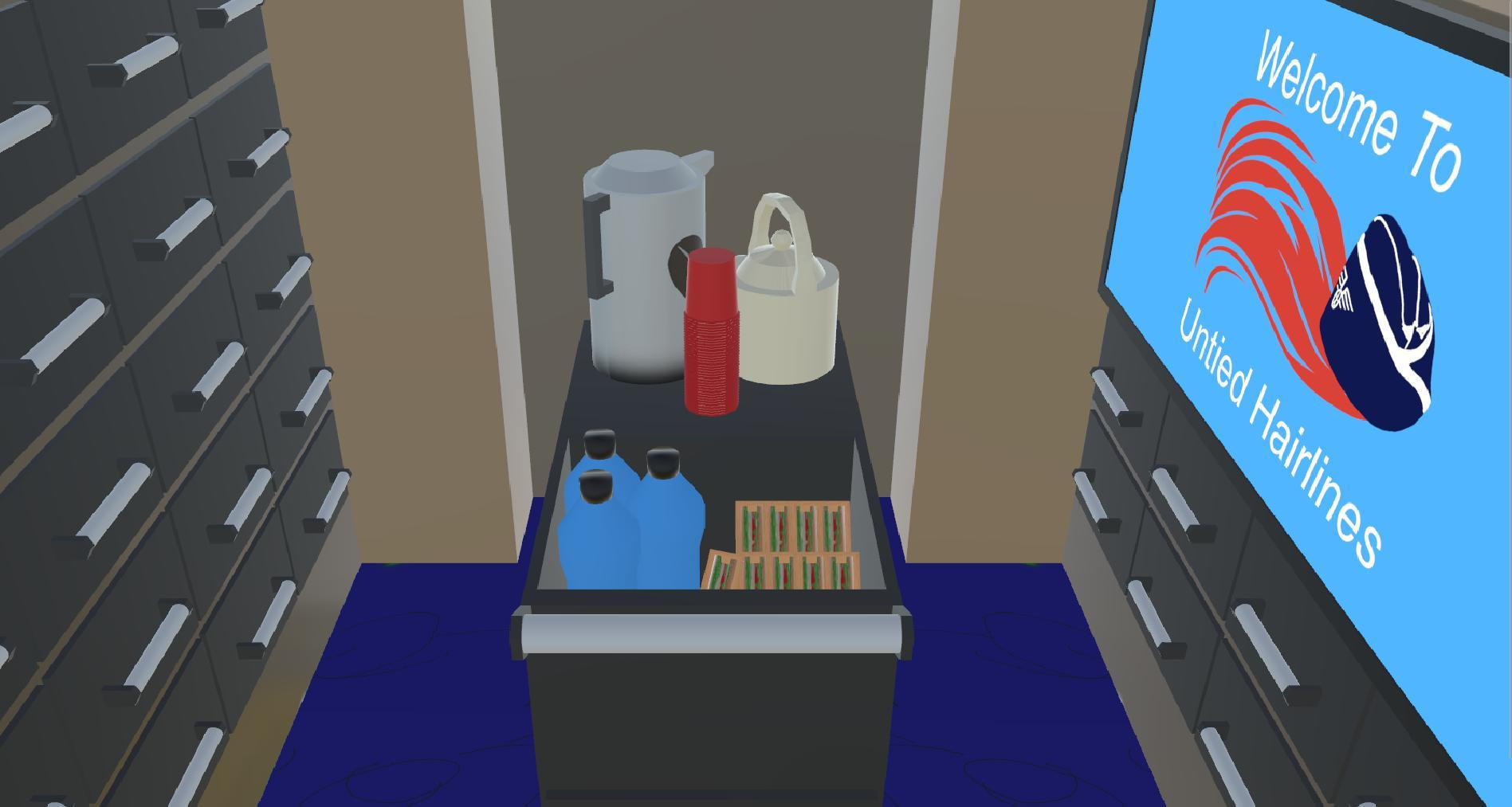 Cabin Crew Crowd Control VR (itch) - кадр 2