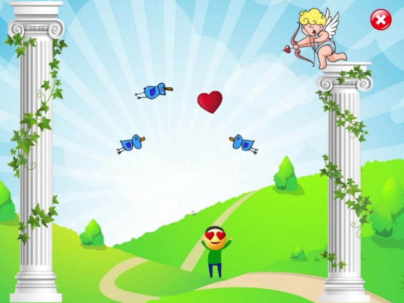 Cupid Madness: Rain of hearts (itch) - кадр 4