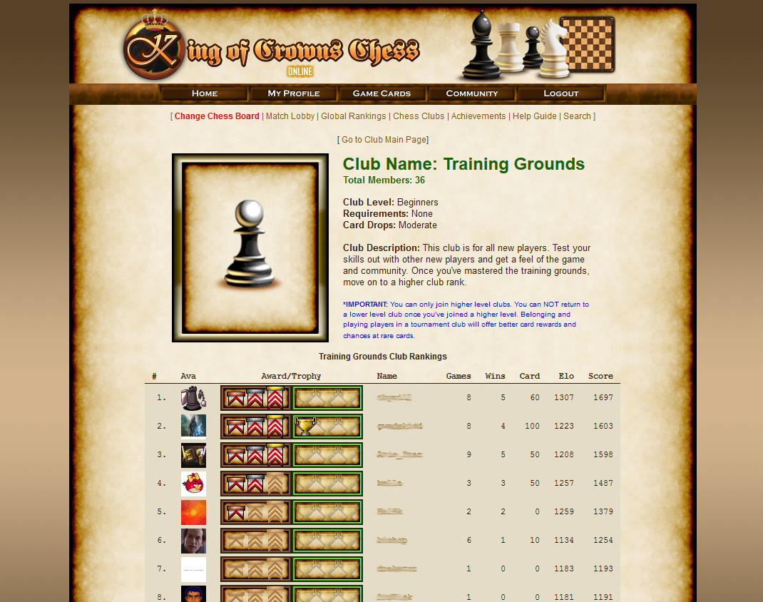 King of Crowns Chess Online (PC/Mobile) - кадр 4
