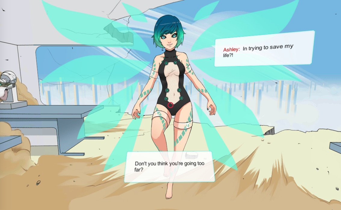 Angels & Demigods - SciFi VR Visual Novel - кадр 9