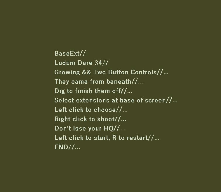 BaseExt: Ludum Dare Version (+ Post Comp Versions) (itch) - кадр 4