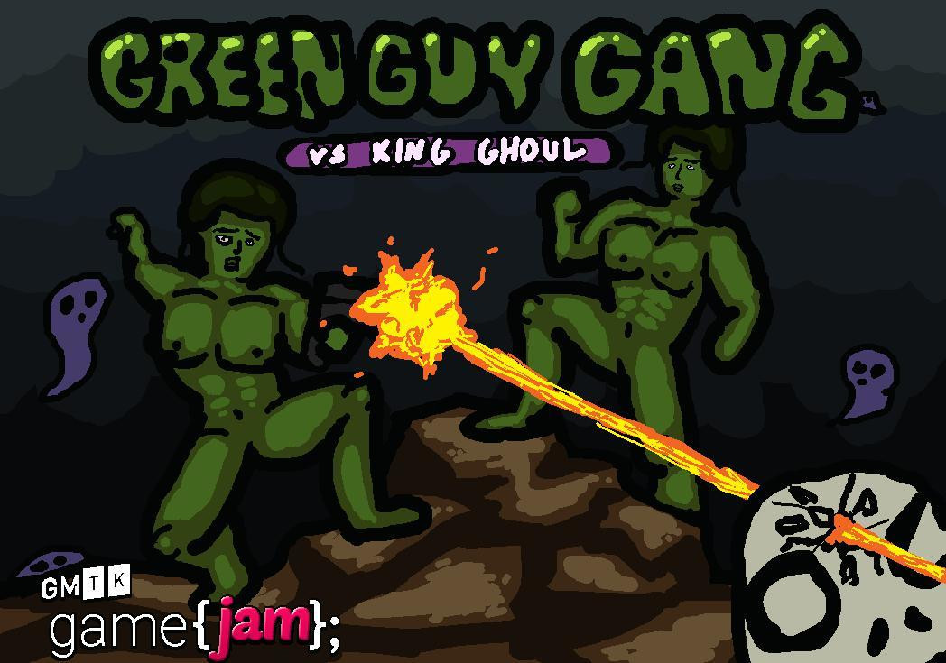 Green Guy Gang vs King Ghoul (itch) - кадр 1