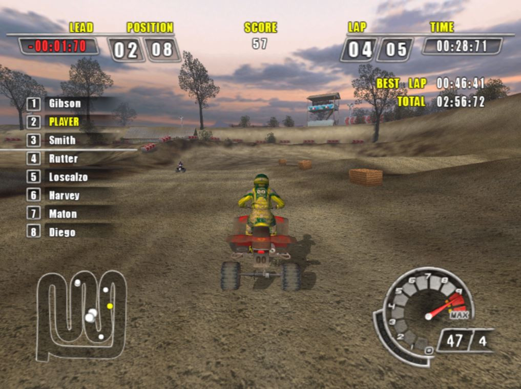 Atv offroad cheap fury 4