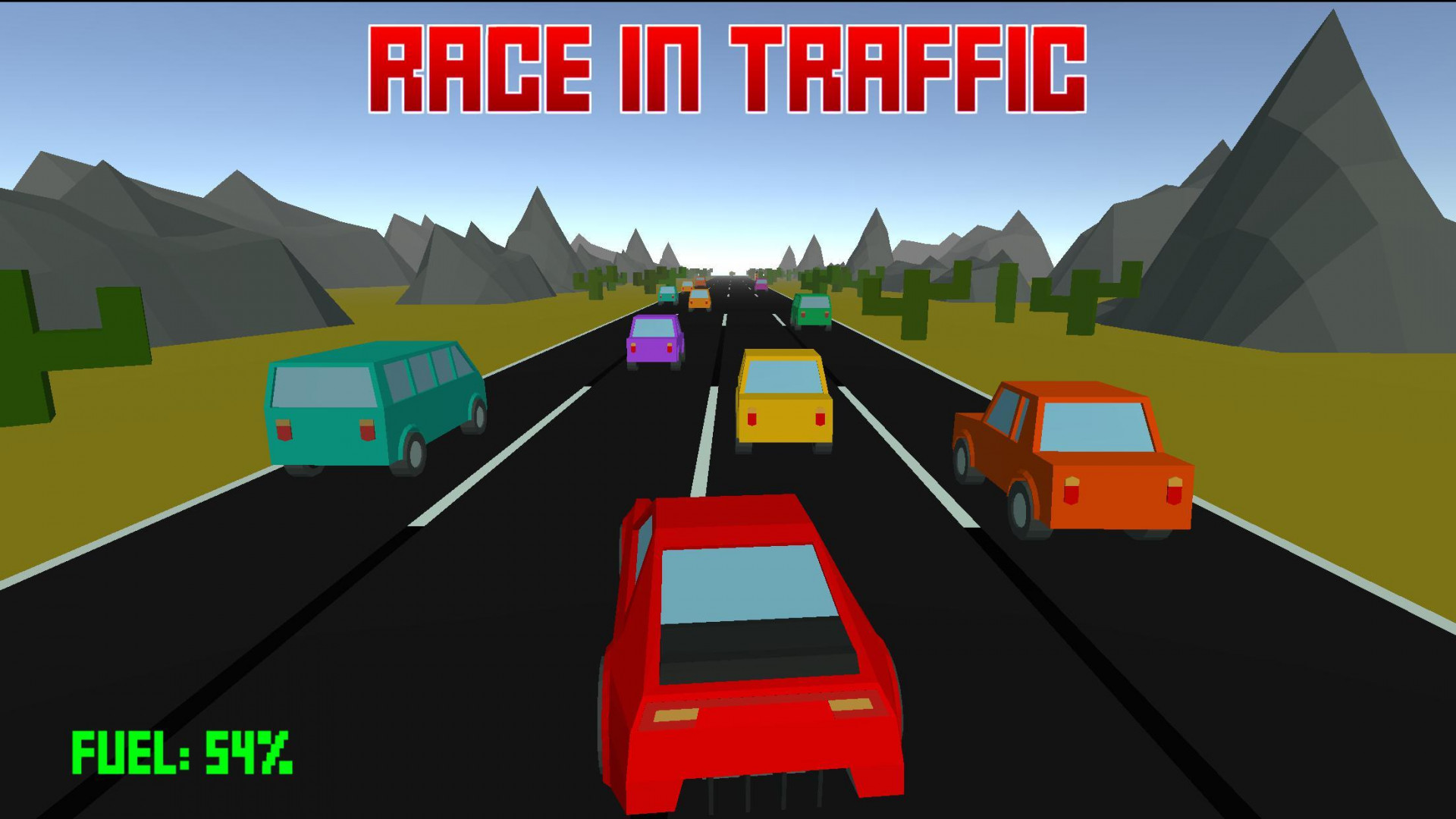 Pixel Driver - Fast paced infinite driving (itch) - кадр 3