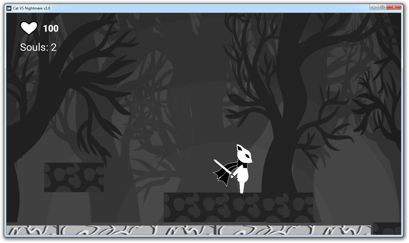 Cat VS Nightmares (itch) - кадр 3