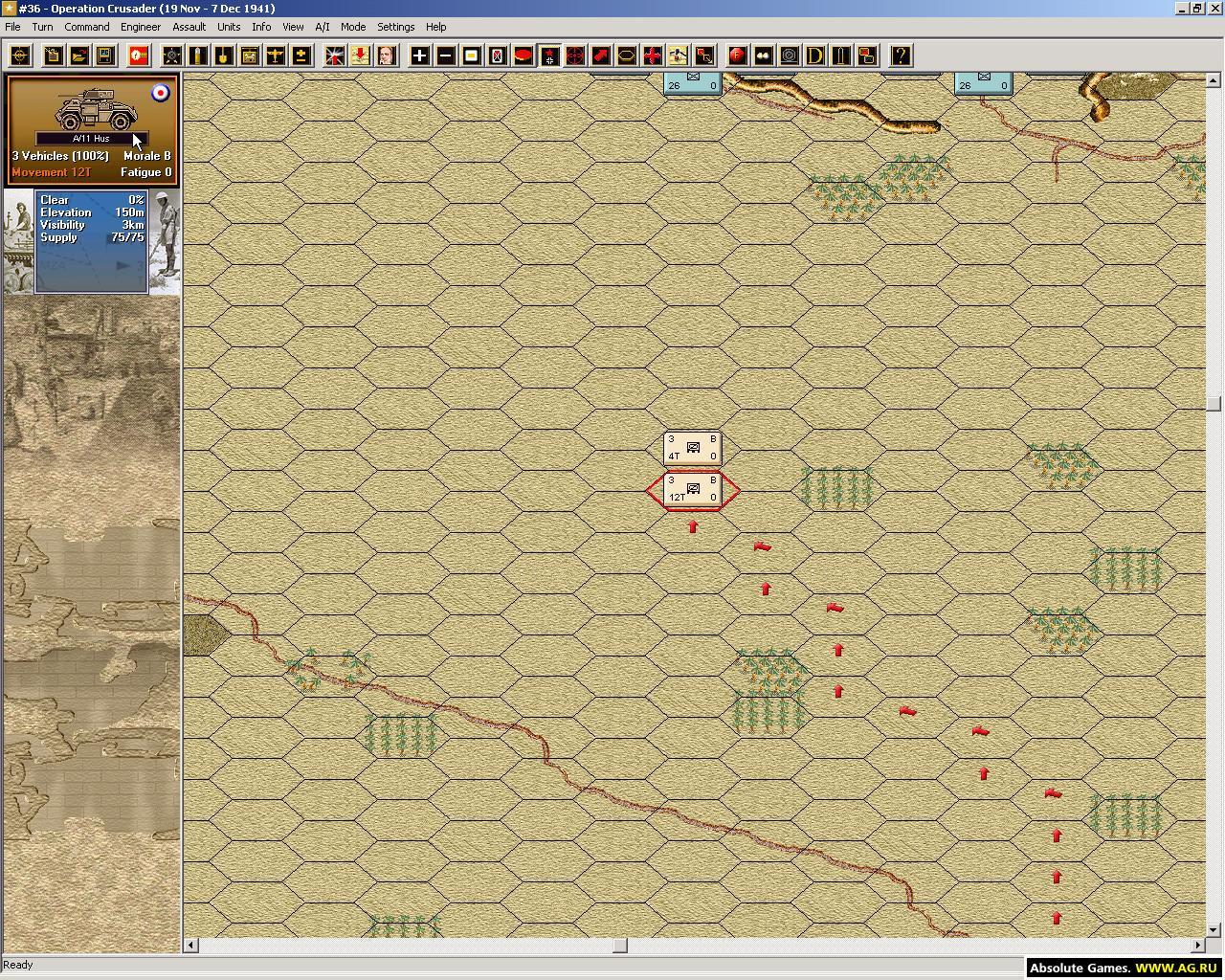 Panzer Campaigns: Tobruk '41 - кадр 7