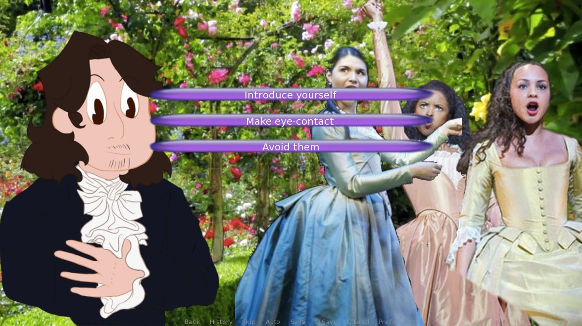 Hamilton: The Dating Sim (itch) - кадр 4