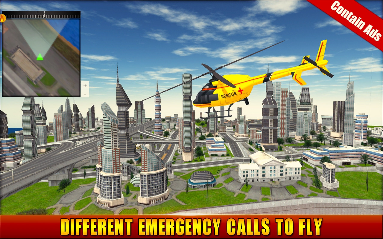 American Rescue Helicopter Simulator 3D (itch) - кадр 7