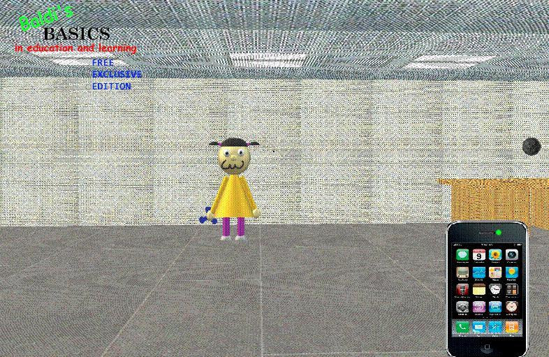 Baldi Basics Free Exclusive Edition Custom Map Experience (itch) - кадр 10
