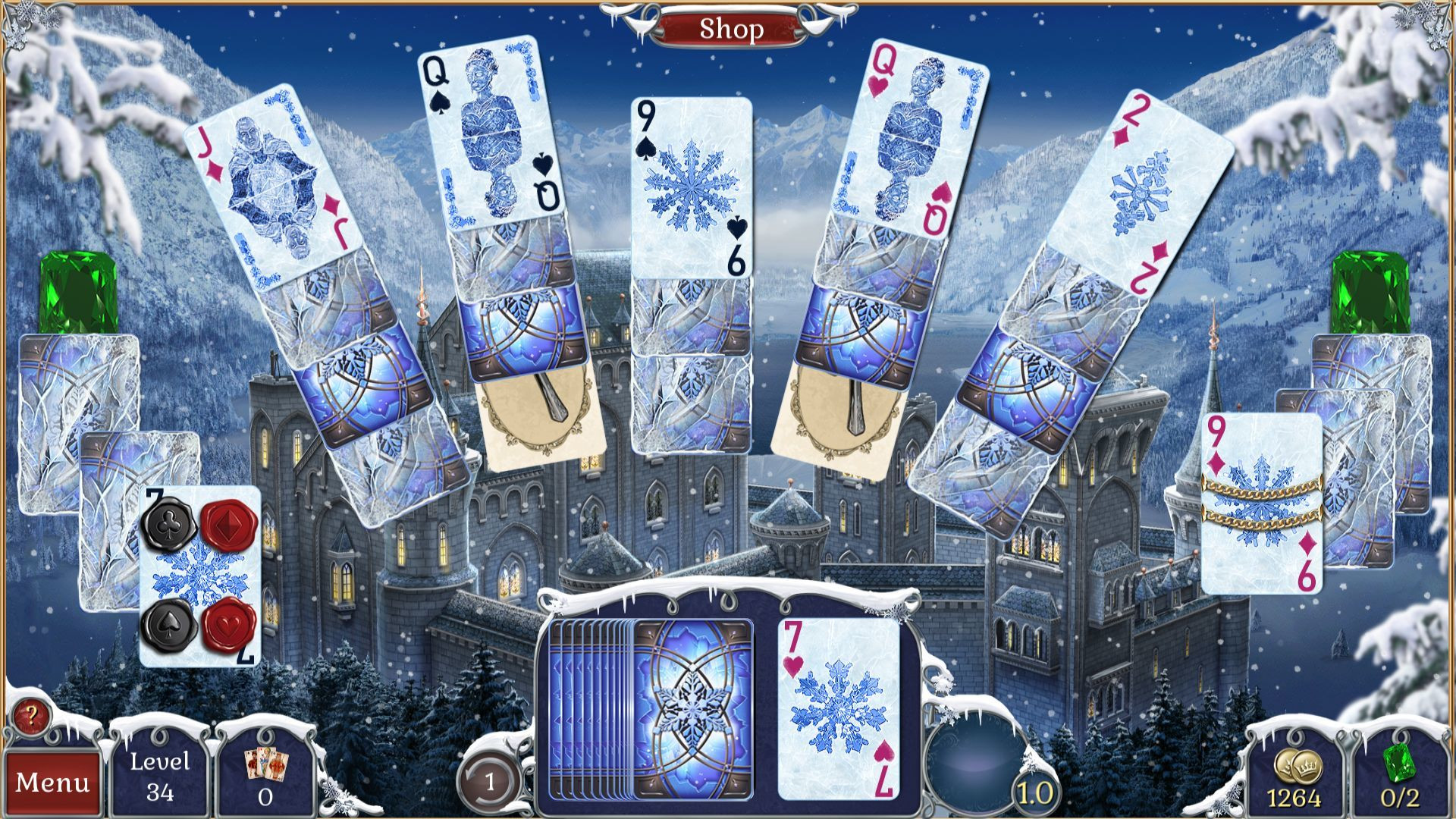 Jewel Match Solitaire Winterscapes - кадр 11