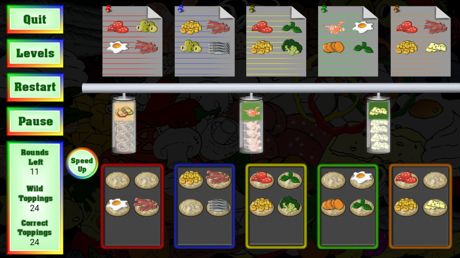 Pizza Toppings Drop (itch) - кадр 5