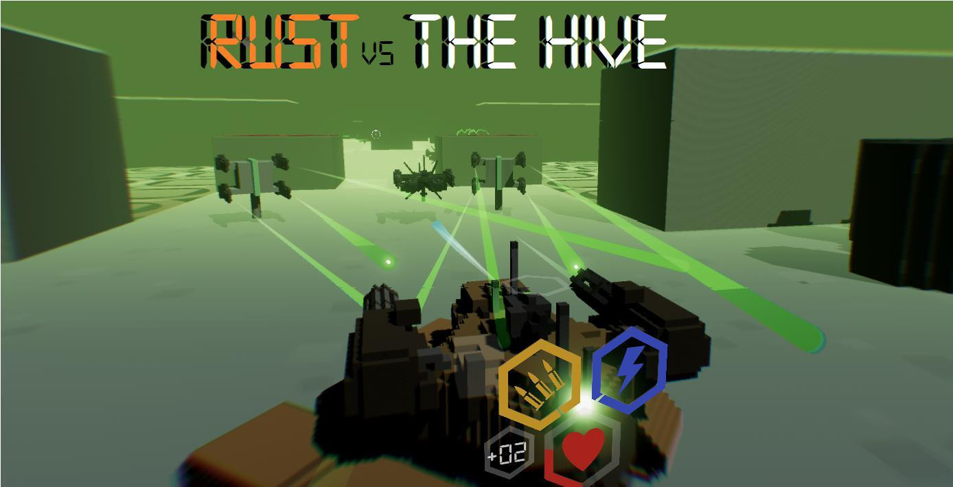 RUST vs the HIVE (itch) - кадр 1