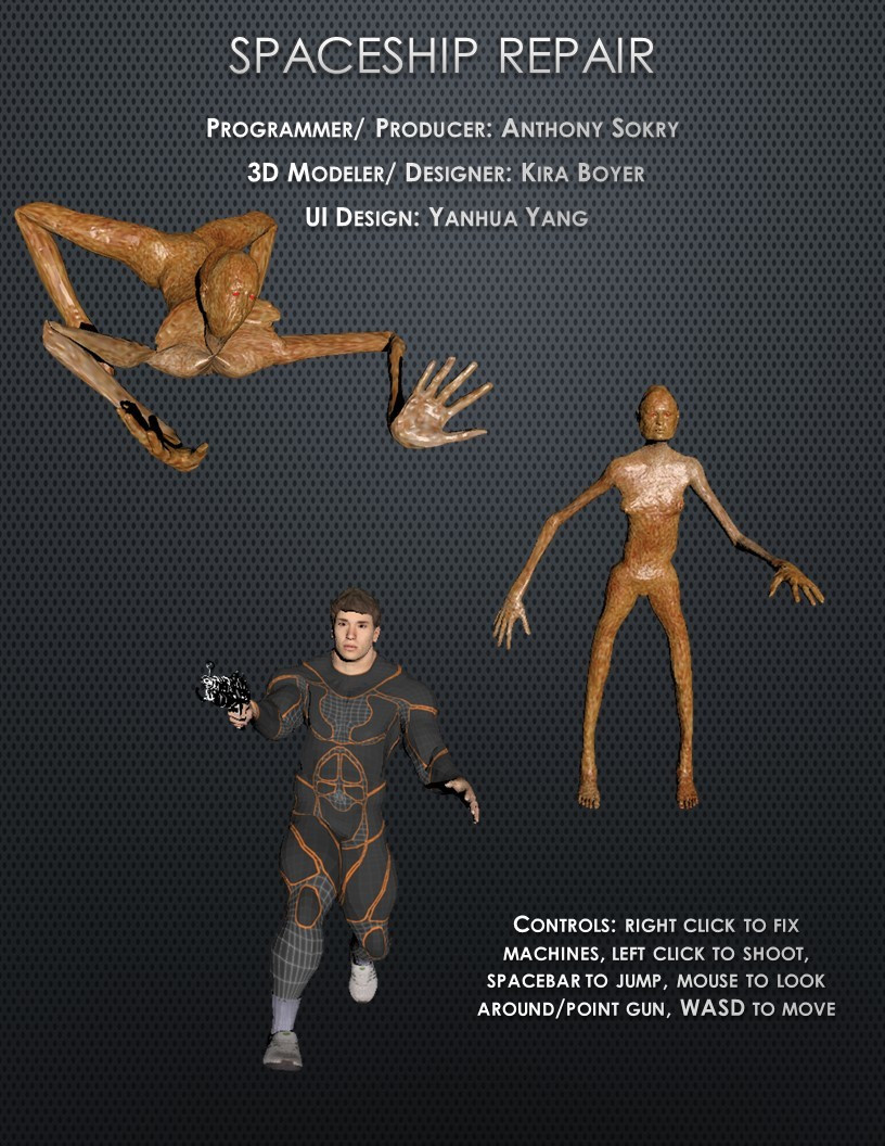 Spaceship Repair (asokry) (itch) - кадр 1