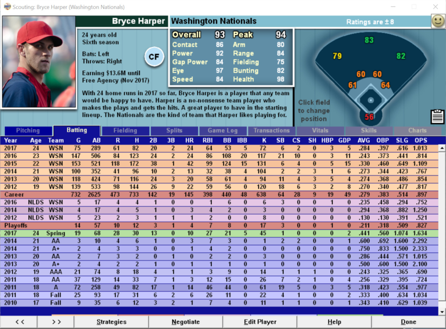Baseball Mogul 2017 - кадр 13