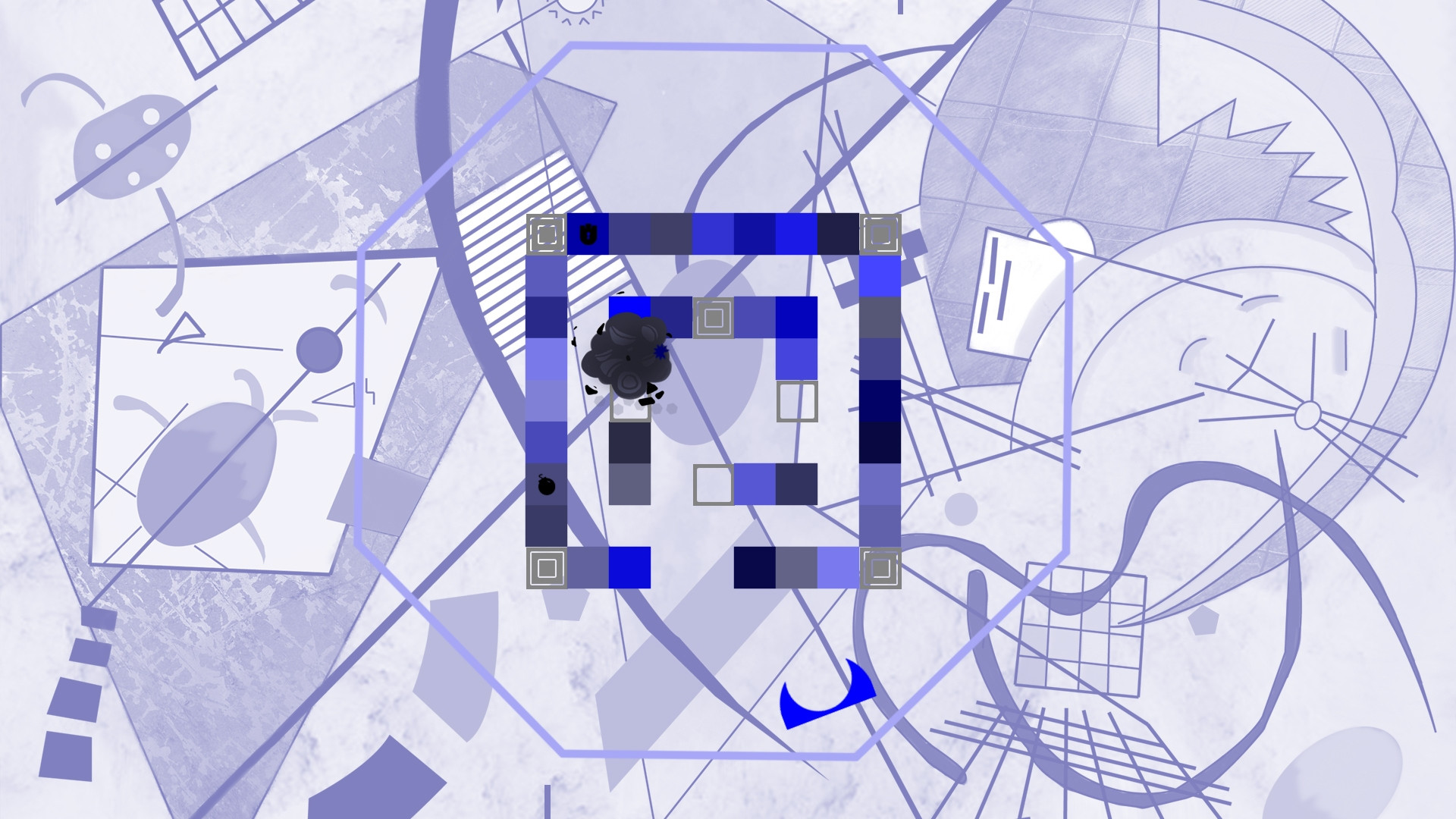 Mondrian - Plastic Reality (itch) - кадр 15