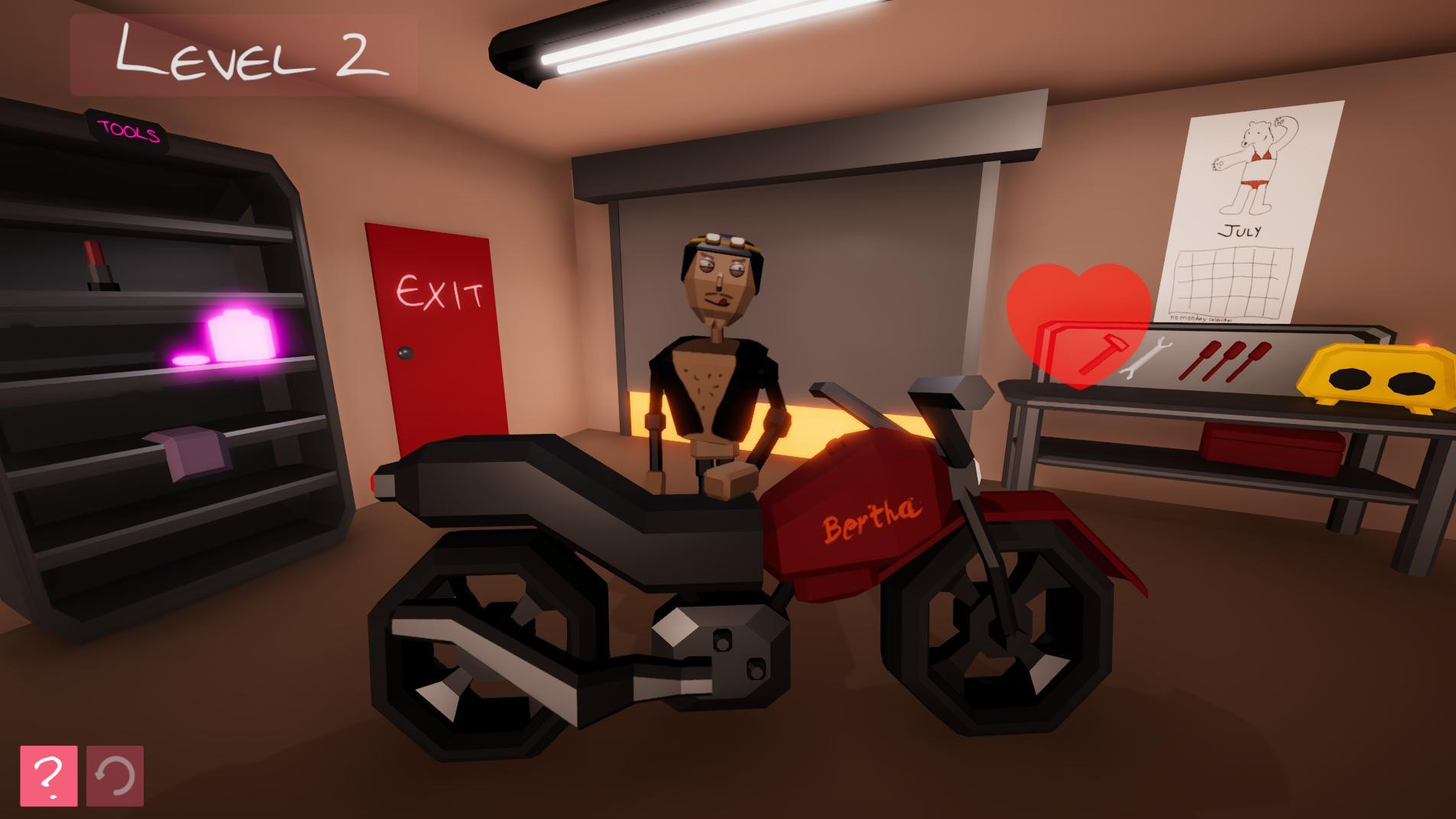 Vroom in the Garage (itch) - кадр 2