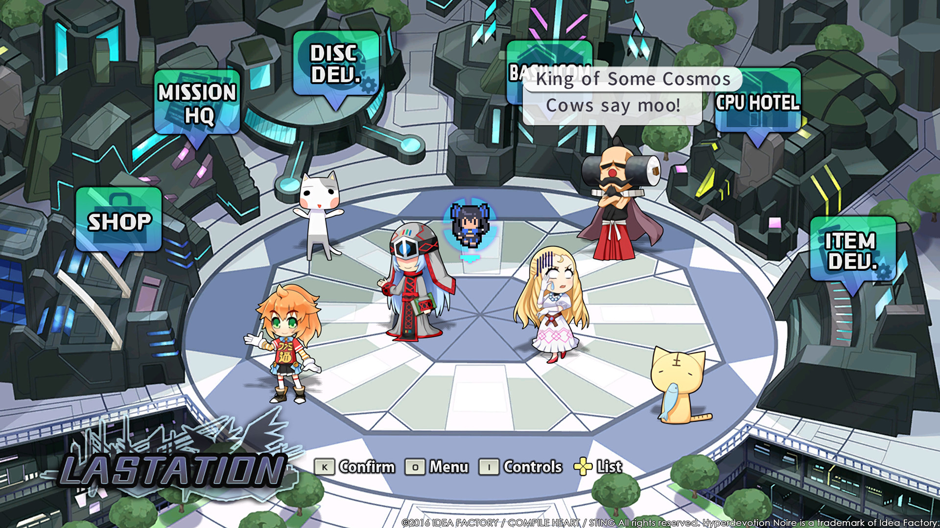 Hyperdevotion Noire: Goddess Black Heart (Neptunia) - кадр 14
