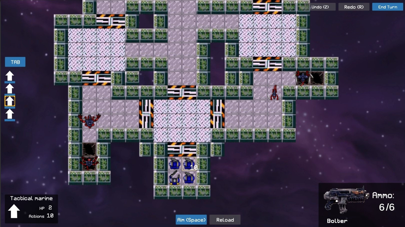 Space Hulk & Space Crusade remake HTML (itch) - кадр 1