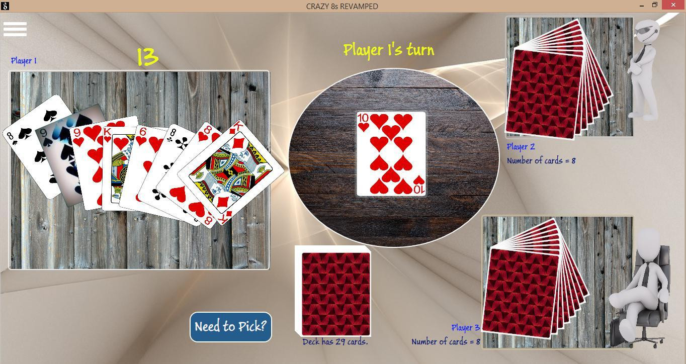 Crazy 8s Revamped (itch) - кадр 5