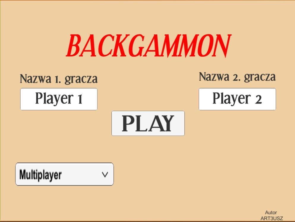 Training project: Backgammon (itch) - кадр 1